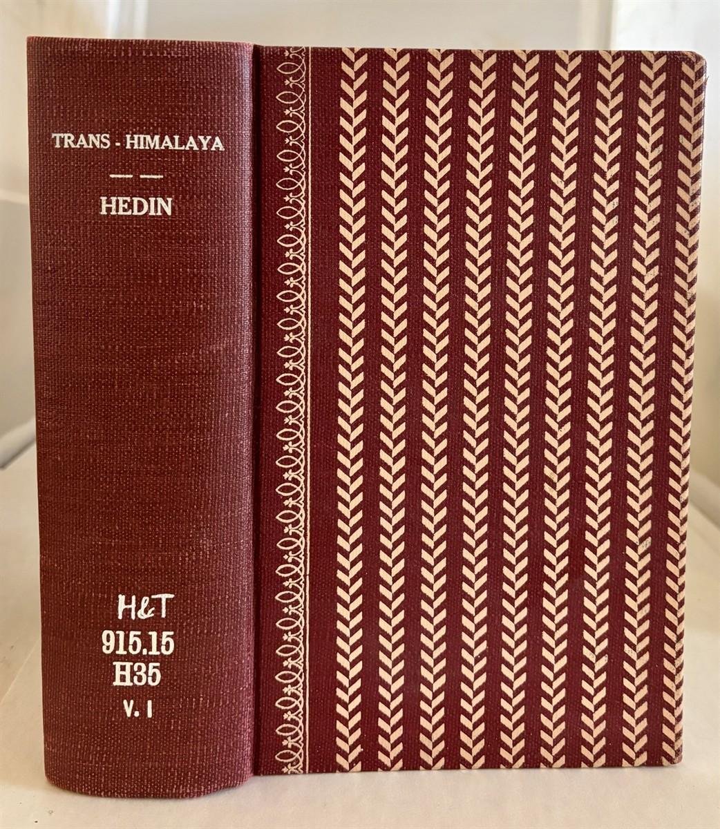 HEDIN, SVEN - Trans-Himalaya Discoveries and Adventures in Tibet (2 Volumes in 1)