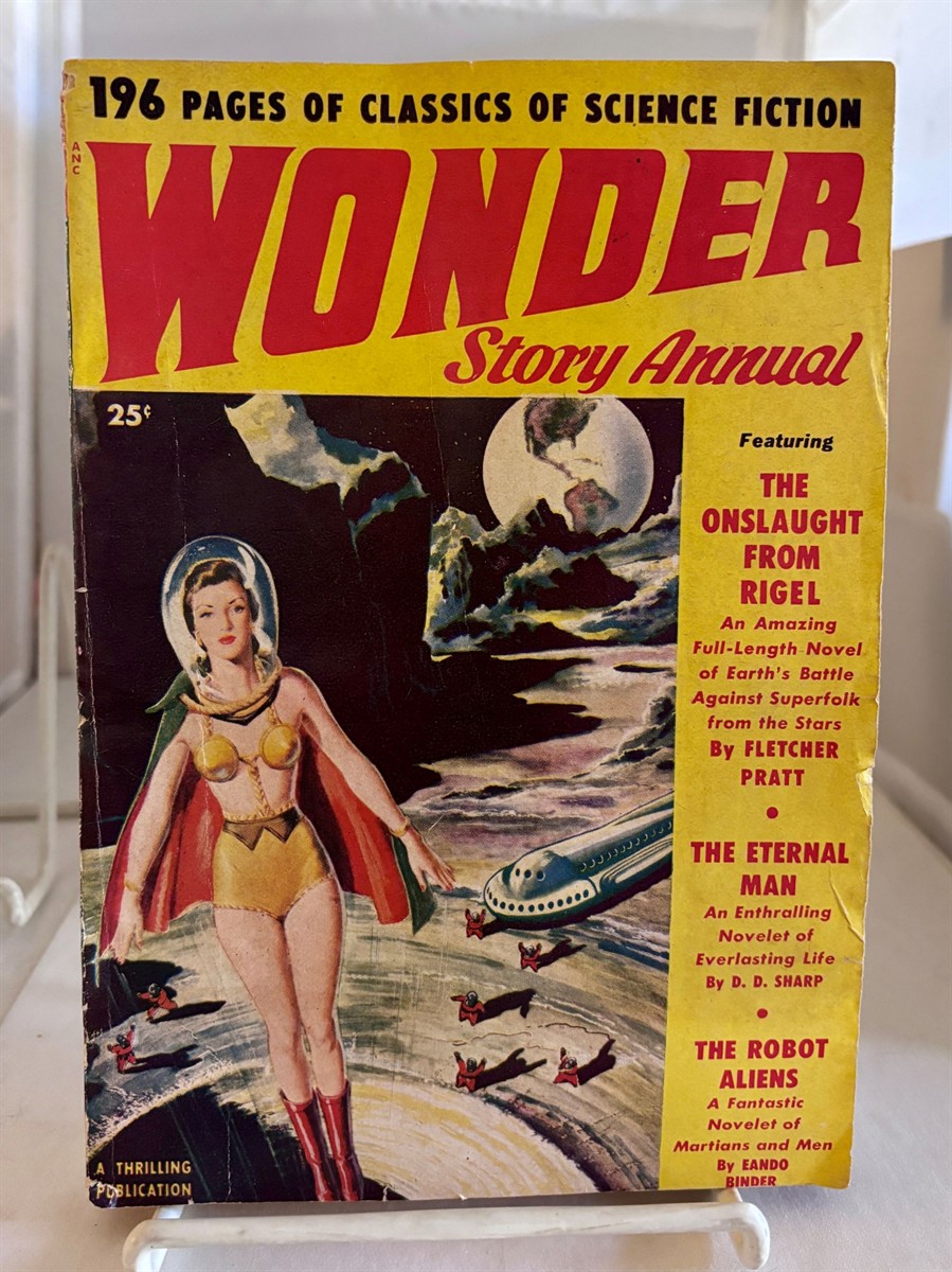 WONDER STORY MAGAZINE - Wonder Story Annual for 1950 Vol. 1, No. 1 (1950)