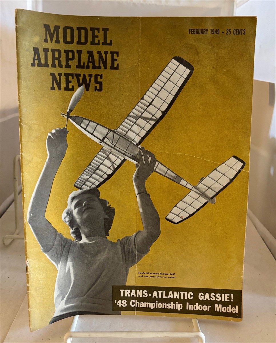 MCENTEE, HOWARD G. (EDITOR) - Model Airplane News February 1949; Vol. XXXX, No. 2