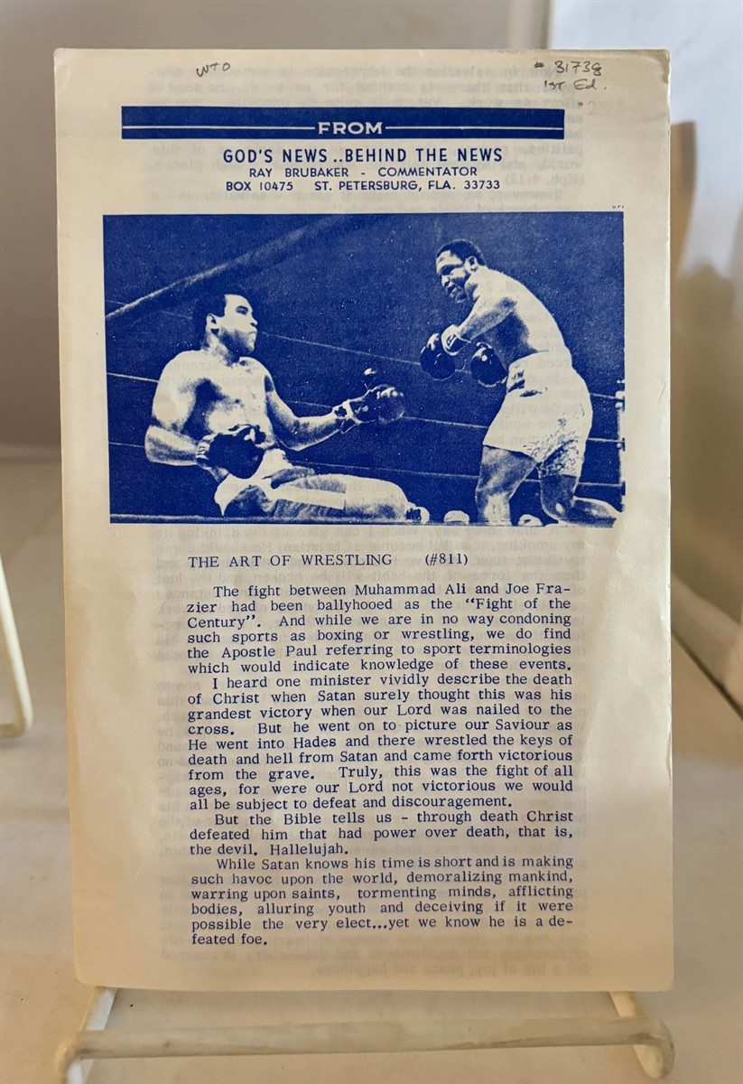 Image for God's News . Behind the News: The art of Wrestling (#811) God's News . Behind the News: The art of Wrestling (#811)