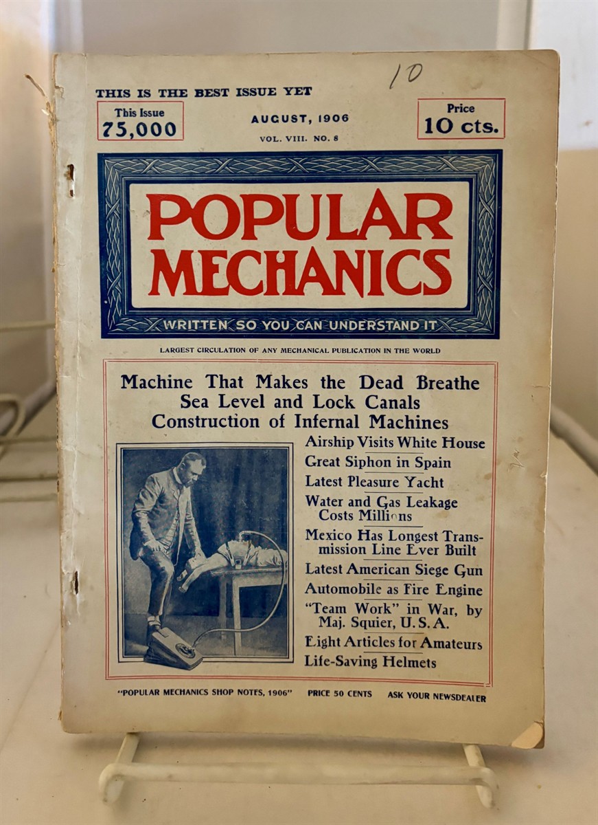 Popular Mechanics Magazine August 1906; Vol. VIII, No. 8