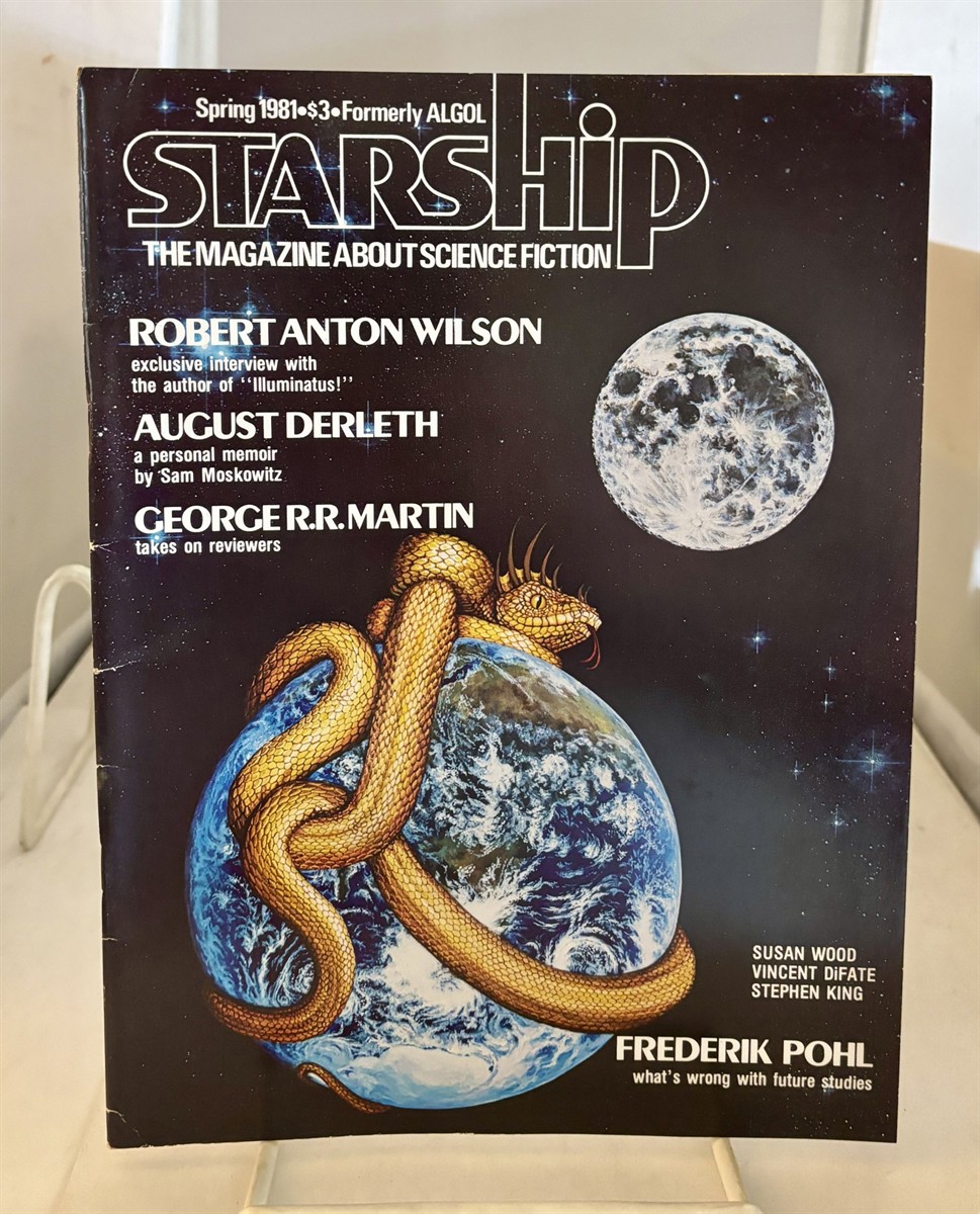 PORTER, ANDREW - Interview with Stephen King, and, the Grand Master: Robert A. Heinlein, As Found in Starship the Magazine About Science Fiction Spring 1981; Vol. 18, No. 1 - Issue #41