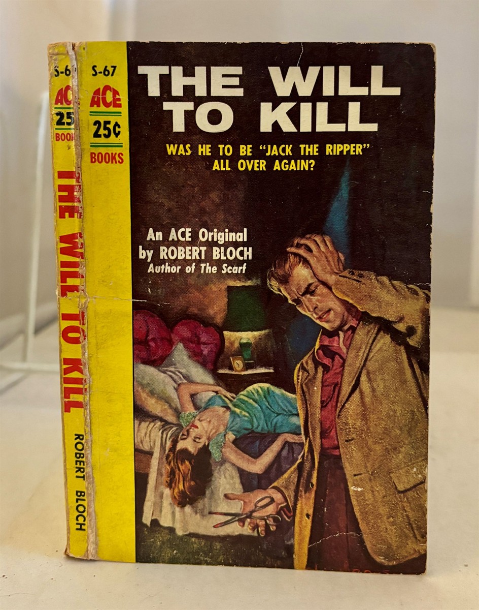 BLOCH, ROBERT - The Will to Kill