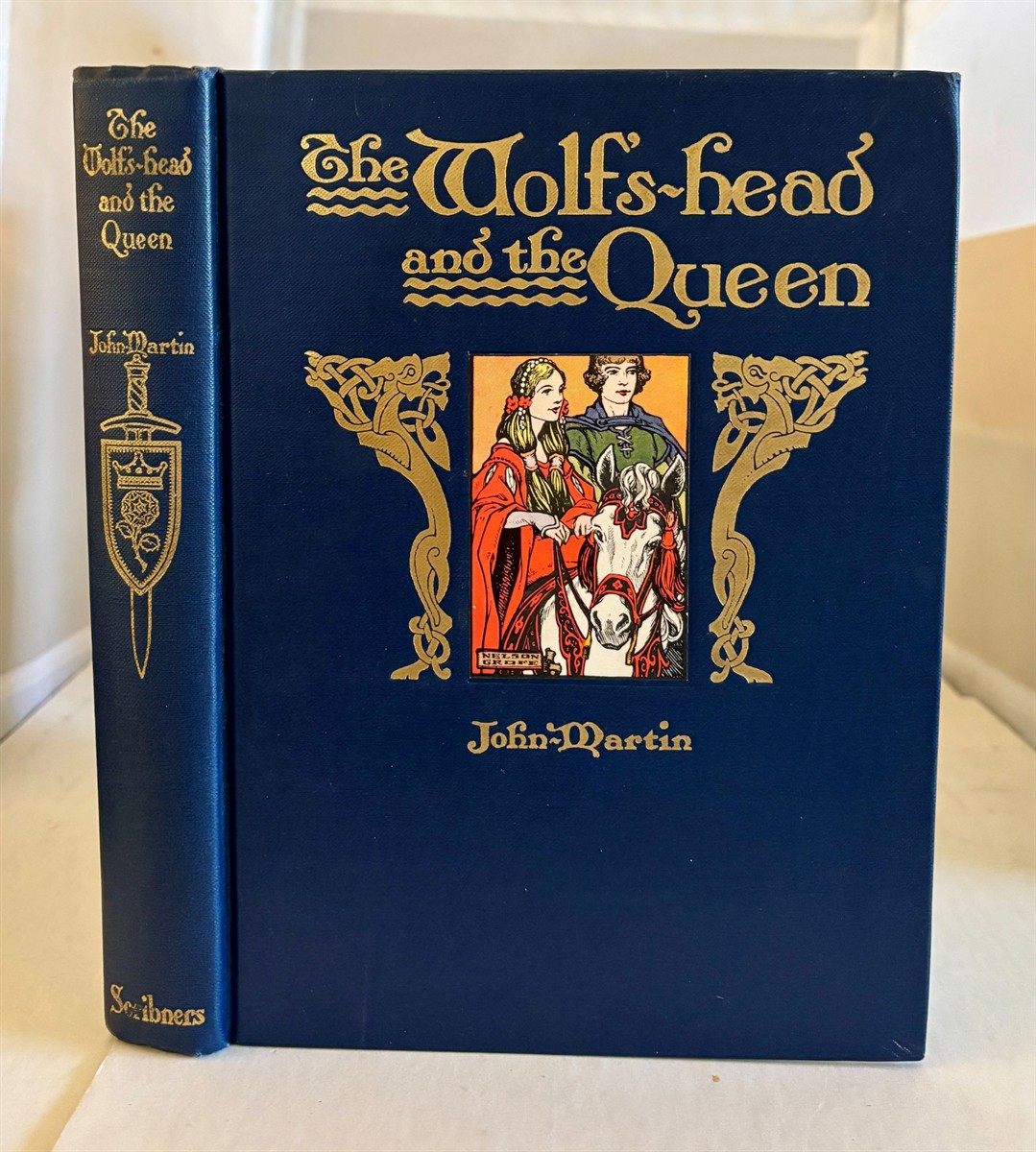 MARTIN, JOHN - The Wolf's-Head and the Queen Retold By John Martin from 
