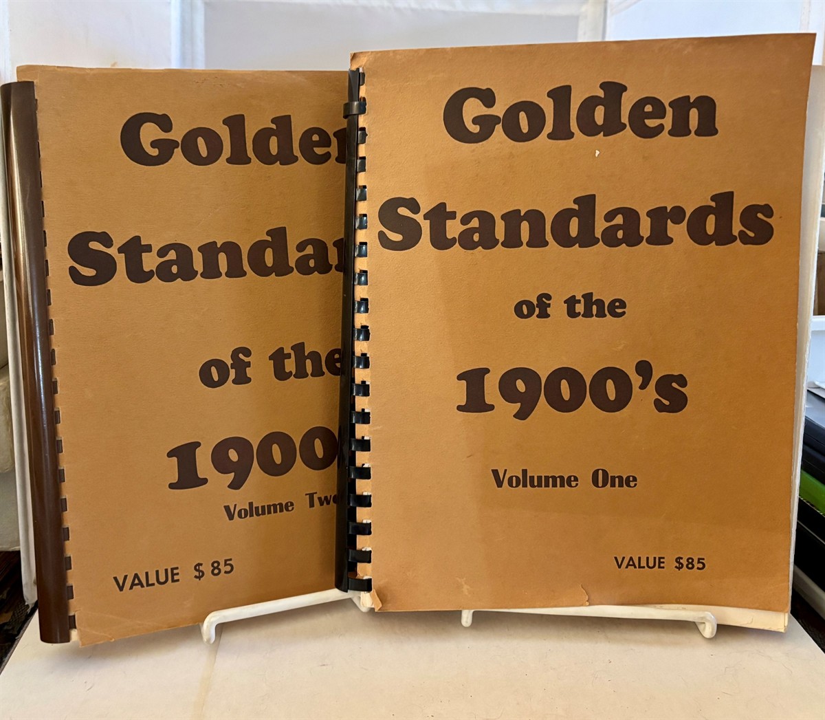 GOLDEN Standards of the 1900's Vol. 1 and 2