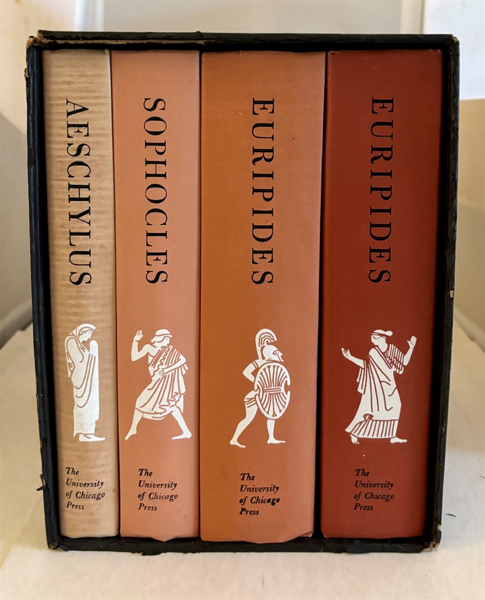 The Complete Greek Tragedies 4 Volume Box Set - Vol. 1: Aeschylus; Vol. 2: Sophocles; Vol. 3 and 4: Euripedes