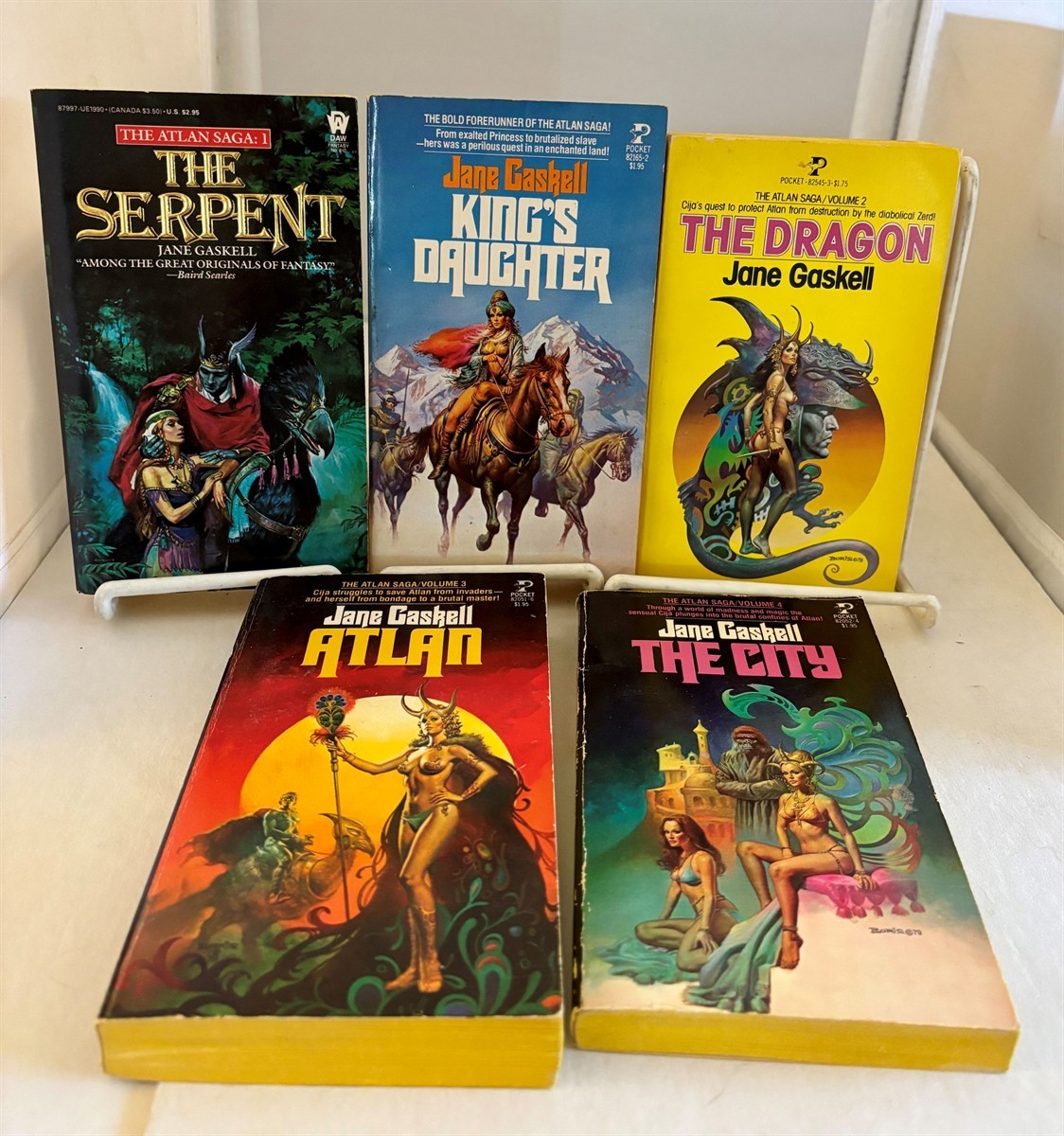 The Atlan Saga and Prequel: Five Volumes in Total Including: the Serpent, the Dragon, Atlan, the City, and King's Daughter