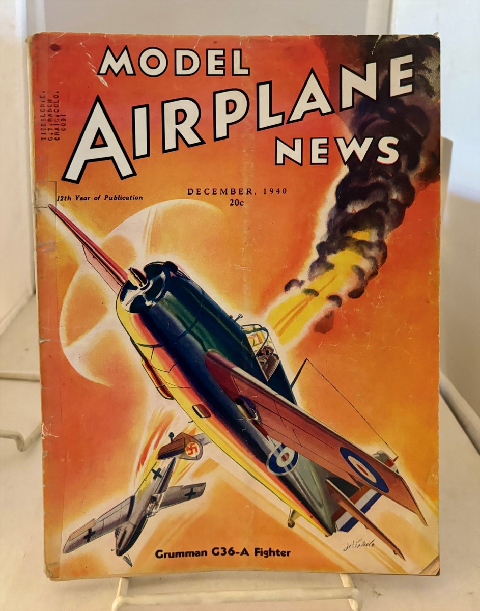 Image for Model Airplane News December 1940; Vol. 23, No. 6 Model Airplane News December 1940; Vol. 23, No. 6