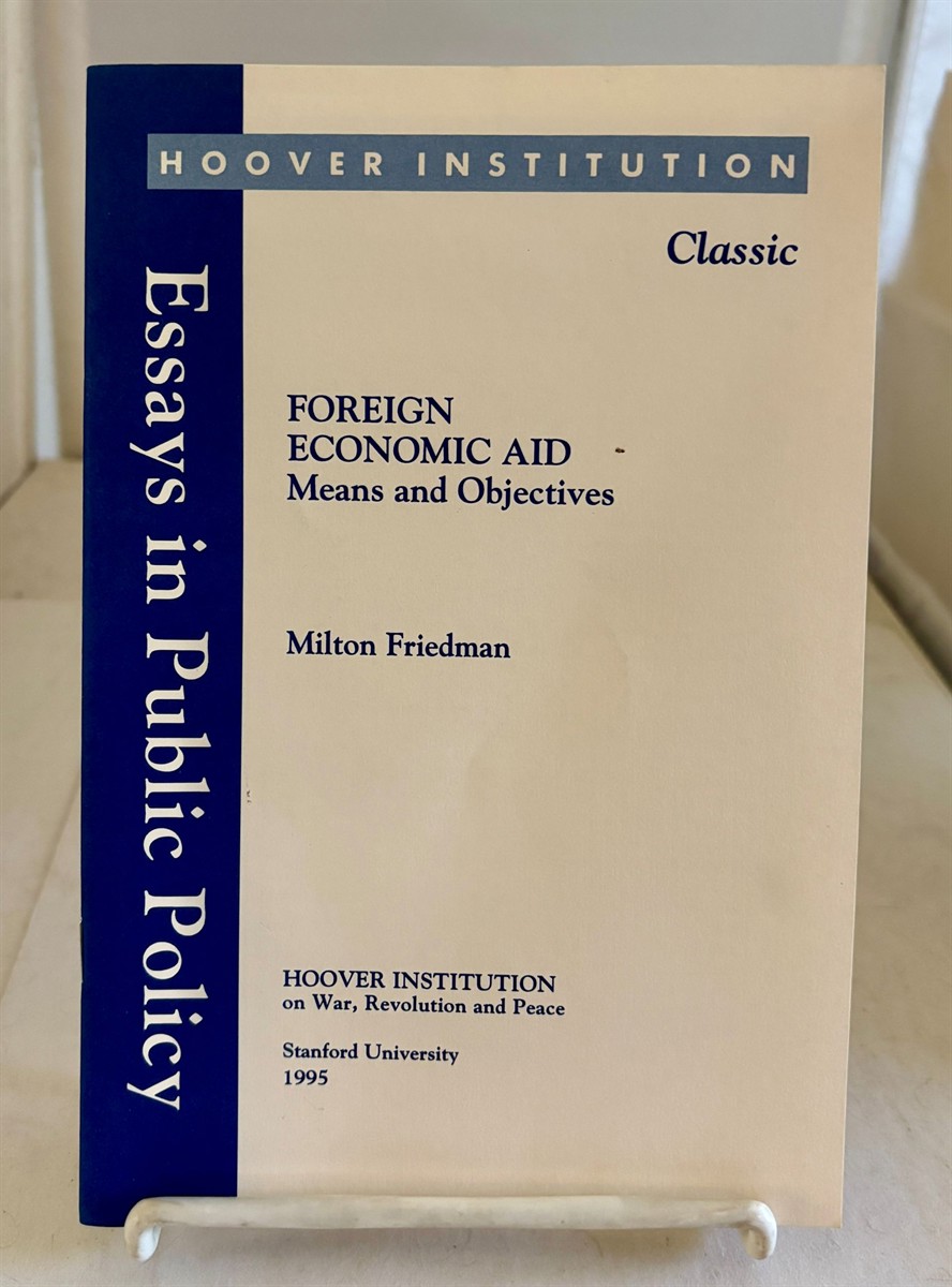 Foreign Economic Aid Means and Objectives
