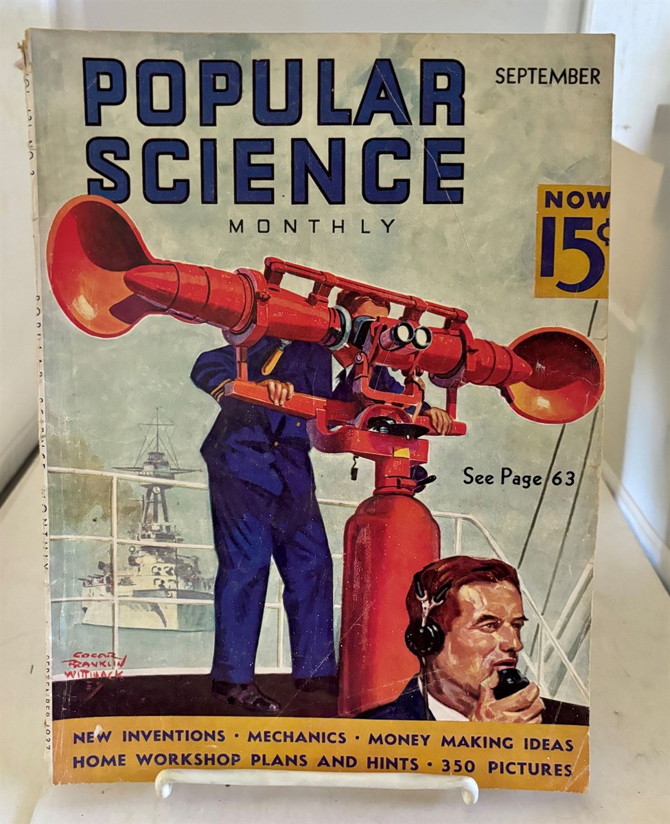 Popular Science Monthly September 1937; Vol. 131, No. 3