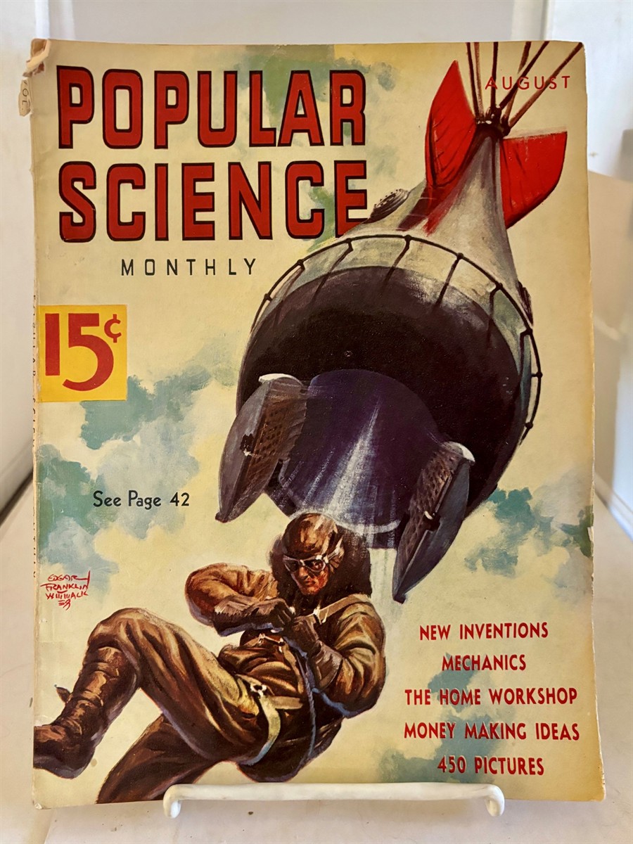 Popular Science Monthly August 1938; Vol. 133, No. 2