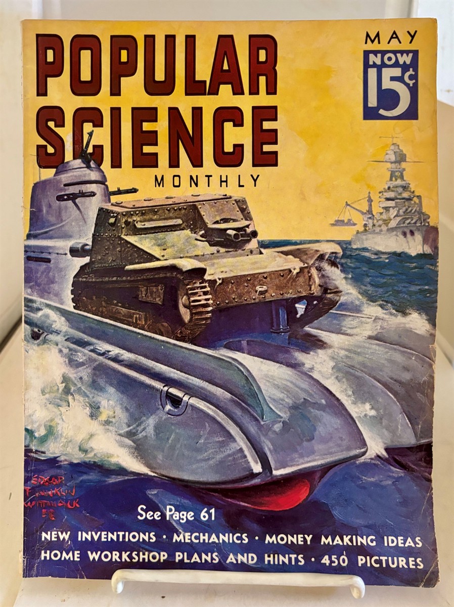 Popular Science Monthly May 1938; Vol. 132, No. 5