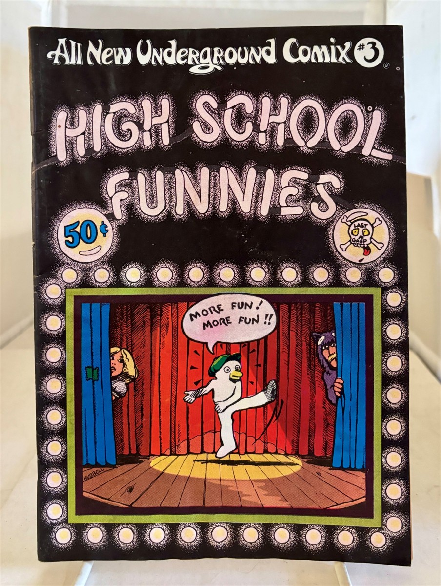 Image for All New Underground Comix Number 3 High School Funnies / the Mountain (Double Issue) All New Underground Comix Number 3 High School Funnies / the Mountain (Double Issue)