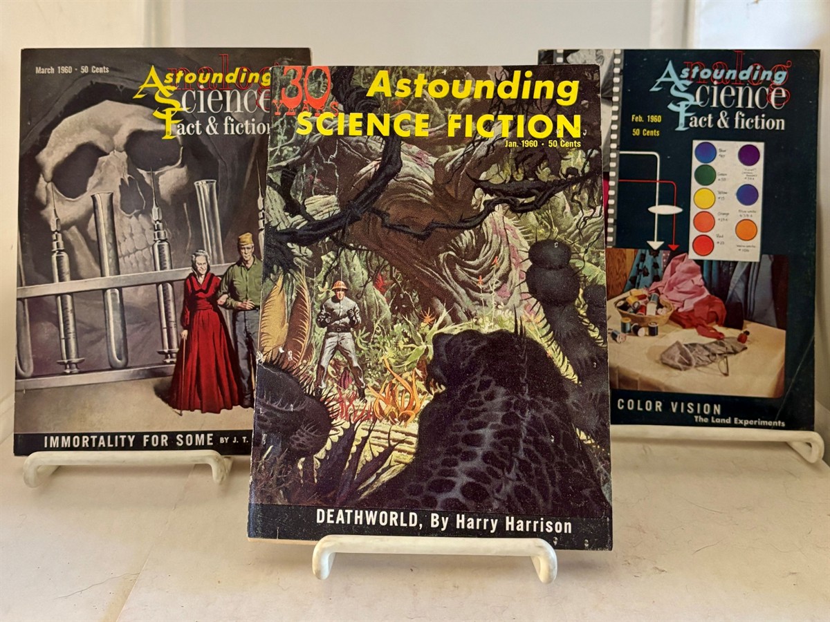 Deathworld -Three Issue Series (As Found in Astounding Science Fiction / Analog / Astounding Science Fiction) January 1960 - March 1960