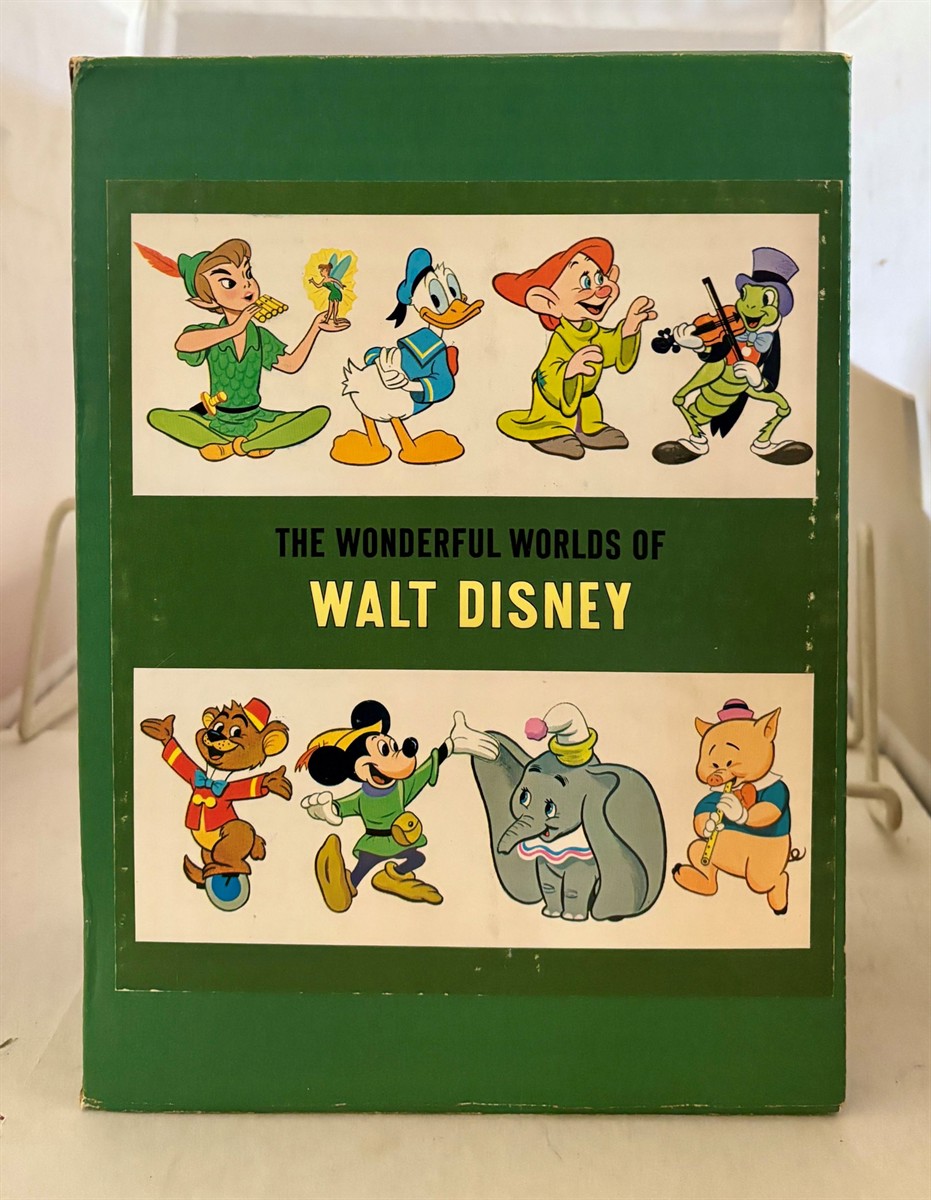 The Wonderful Worlds of Walt Disney - 4 Vols in Slipcase Walt Disney's America, Walt Disney's Stories from Other Lands, Walt Disney's Fantasyland, and Walt Disney's Worlds of Nature