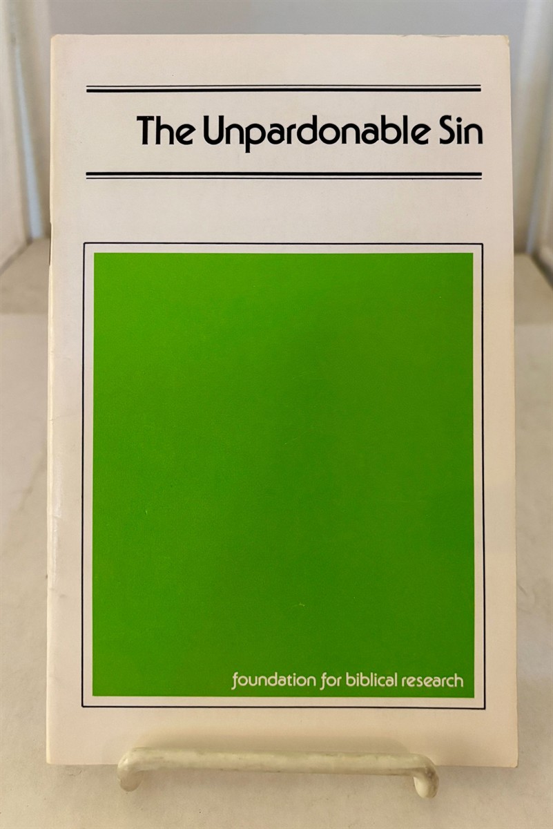 Image for The Unpardonable Sin The Unpardonable Sin