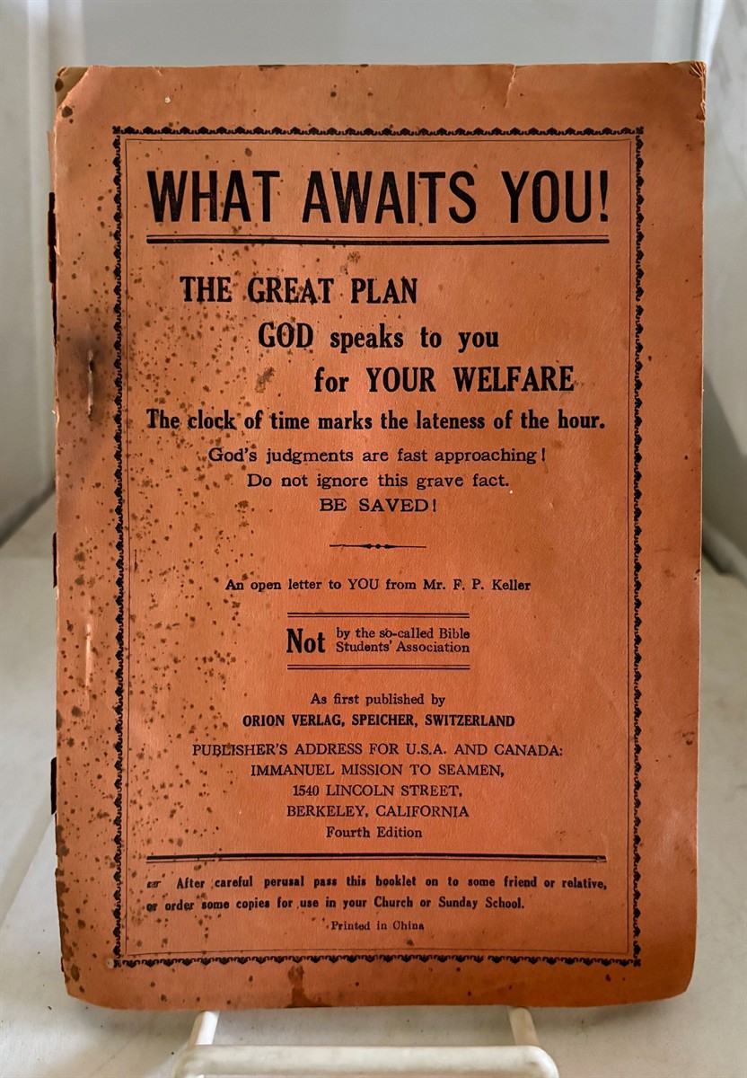 What Awaits You! The Great Plan - GOD Speaks to You for Your Welfare