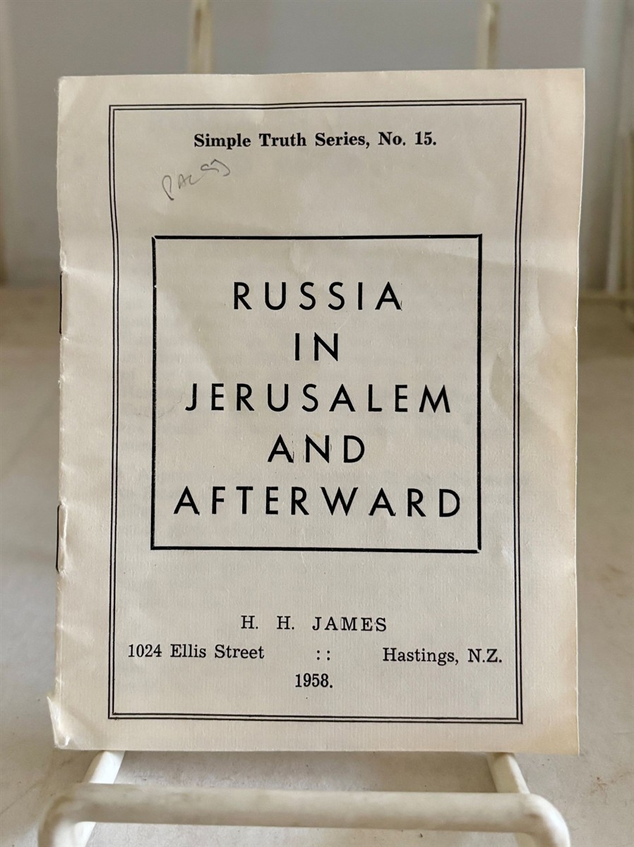 Russia in Jerusalem and Afterward