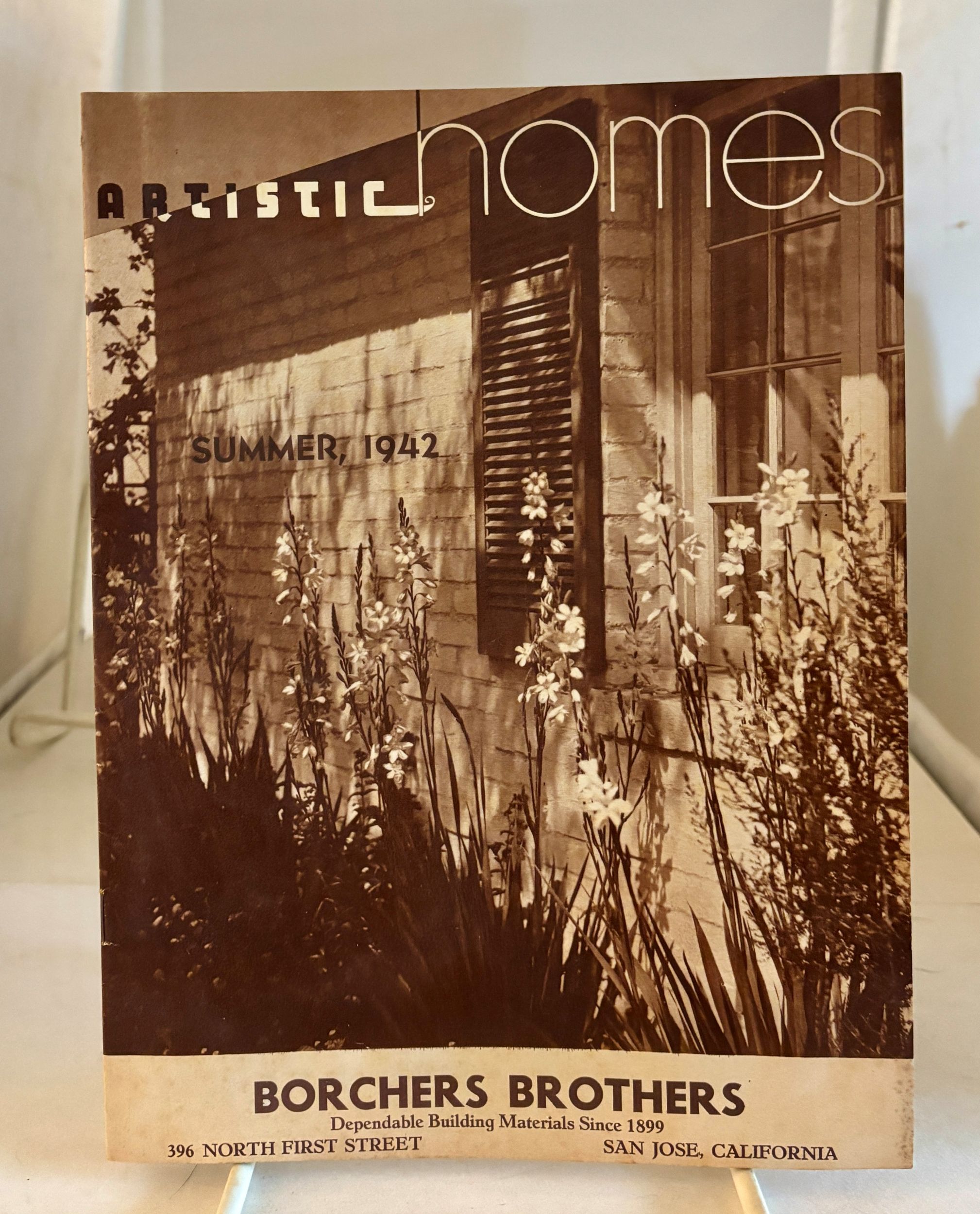 Image for Artistic Homes Magazine - Summer 1942; (Courtesy of Borchers Brothers, San Jose, CA) Artistic Homes Magazine - Summer 1942; (Courtesy of Borchers Brothers, San Jose, CA)