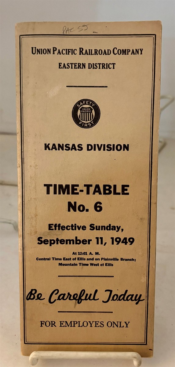 Time-Table No. 6 - September 11, 1946