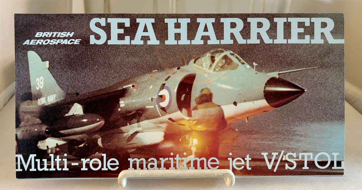 British Aerospace Sea Harrier Multi-role Maritime Jet V/stol