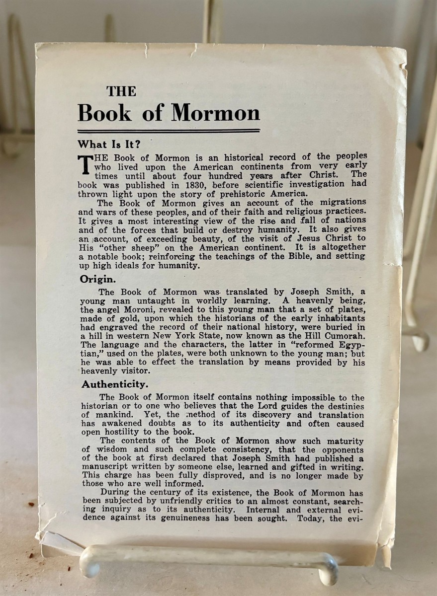 The Book of Mormon