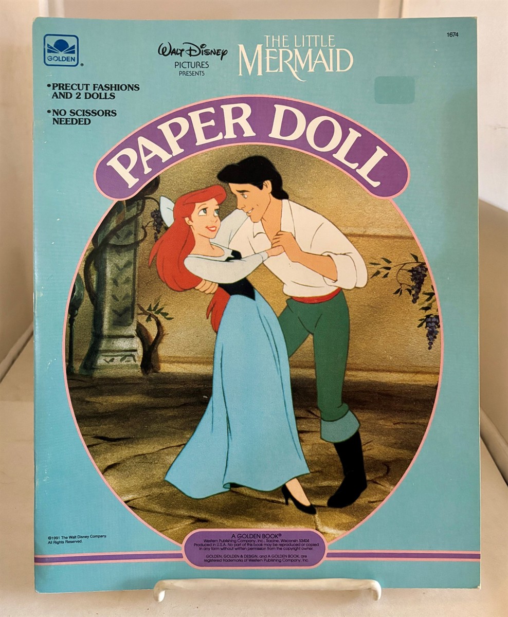 Little Mermaid Paper Doll