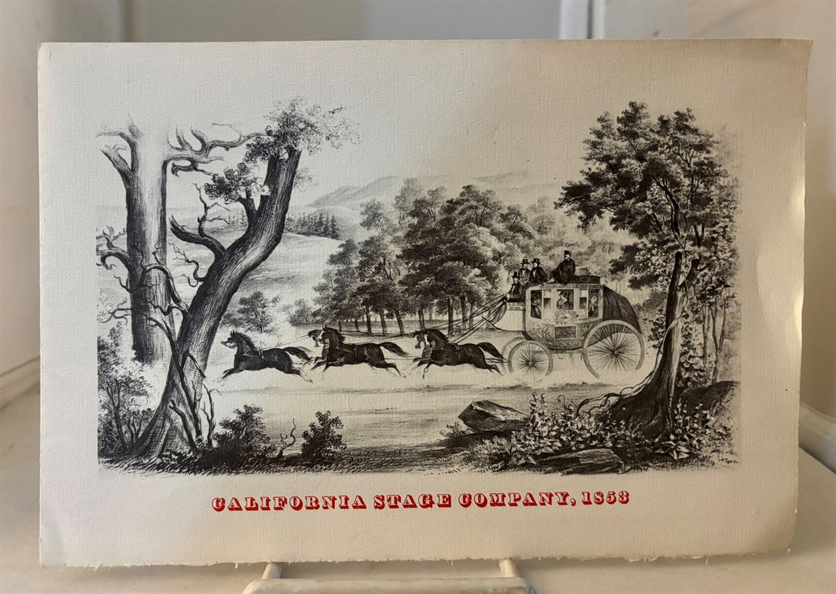 Image for Holiday Greetings (California Stage Company, 1853) Holiday Greetings (California Stage Company, 1853)