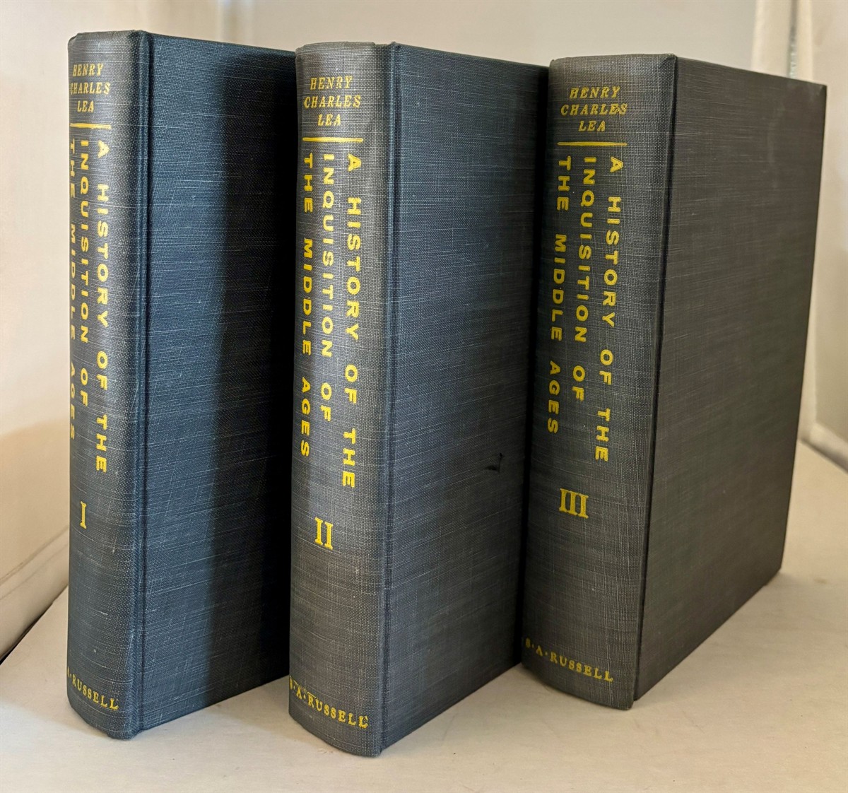 A History of the Inquisition of the Middle Ages in Three Volumes