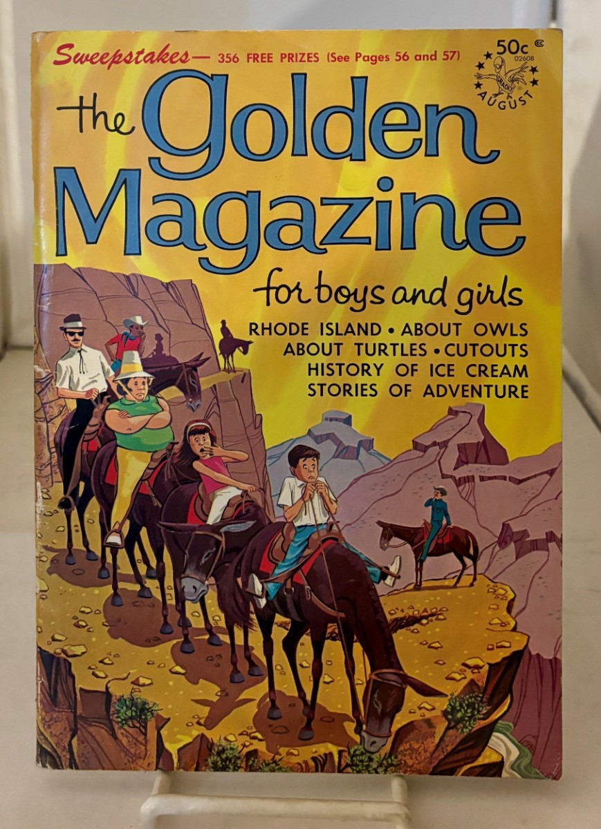 The Toymaker's Snuffbox by Andre Norton (As Found in the Golden Magazine for Boys and Girls) ; (Aug. 1966, Vol. 3, No. 8)