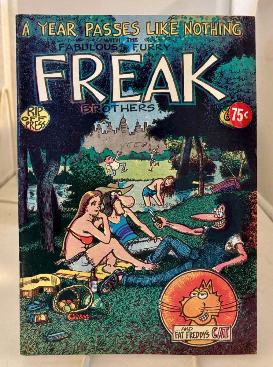 A Year Passes like Nothing with the Fabulous Furry Freak Brothers; (Freak Bros. #3)