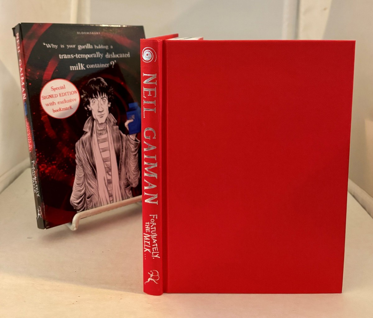 Fortunately, the Milk Special Edition Produced for Foyles Bookshop and 1st UK Edition
