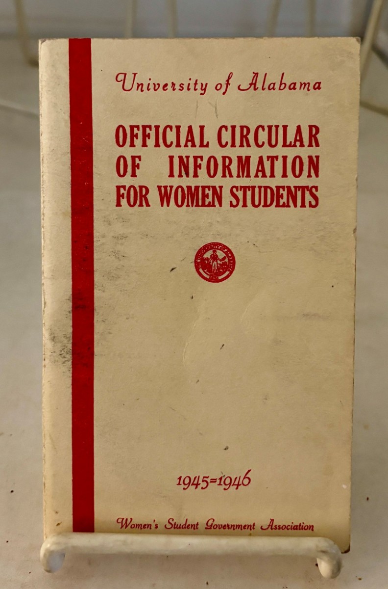 Official Circular Of Information For Women Students; 1945-1946 (Women's Student Government Association)