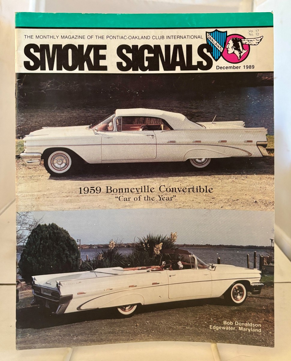 Image for Smoke Signals; The Monthly Magazine of the Pontiac-Oakland Club International, Inc. Smoke Signals; The Monthly Magazine of the Pontiac-Oakland Club International, Inc.