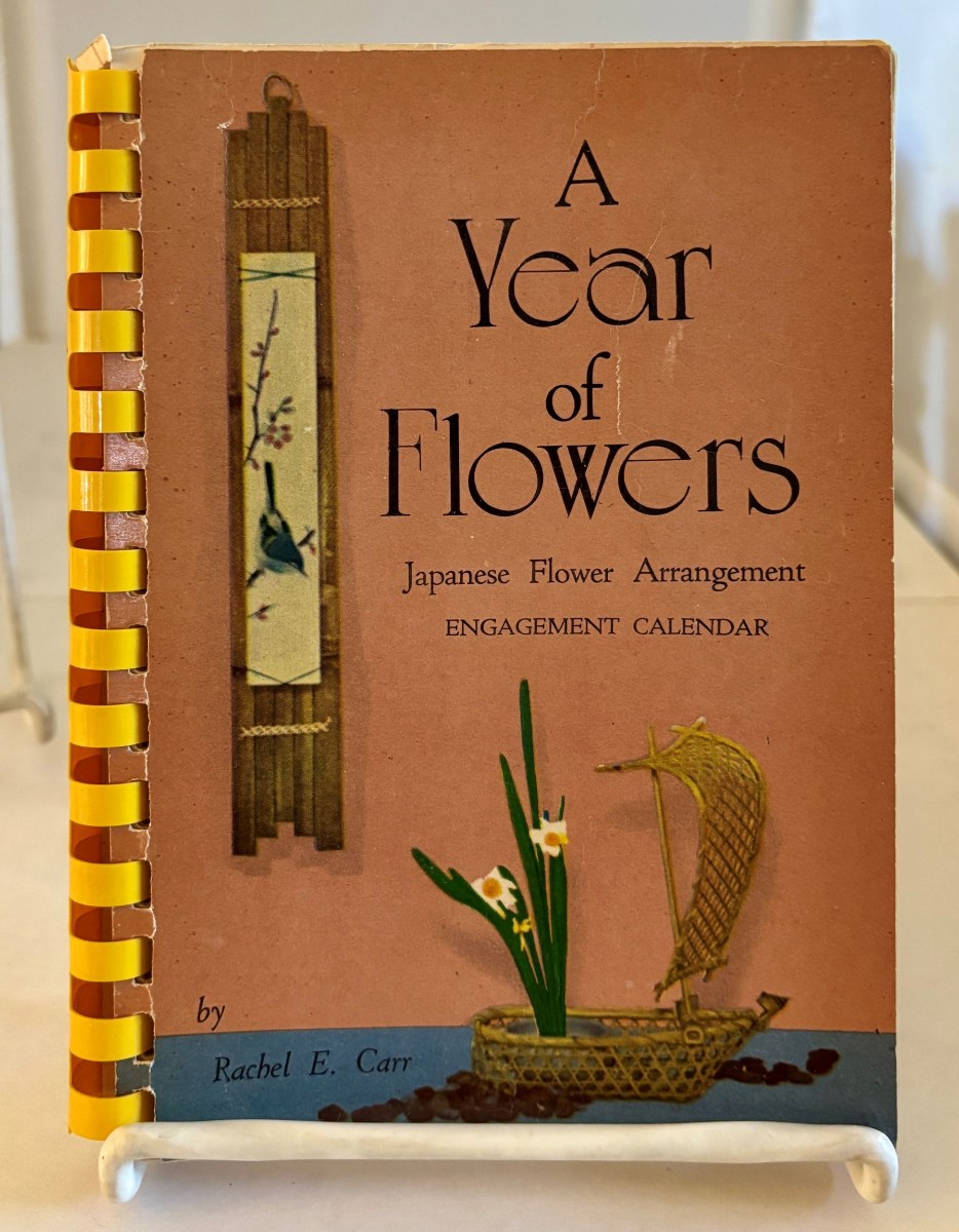A Year of Flowers; Japanese Flower Arrangements Engagement Calendar for 1955