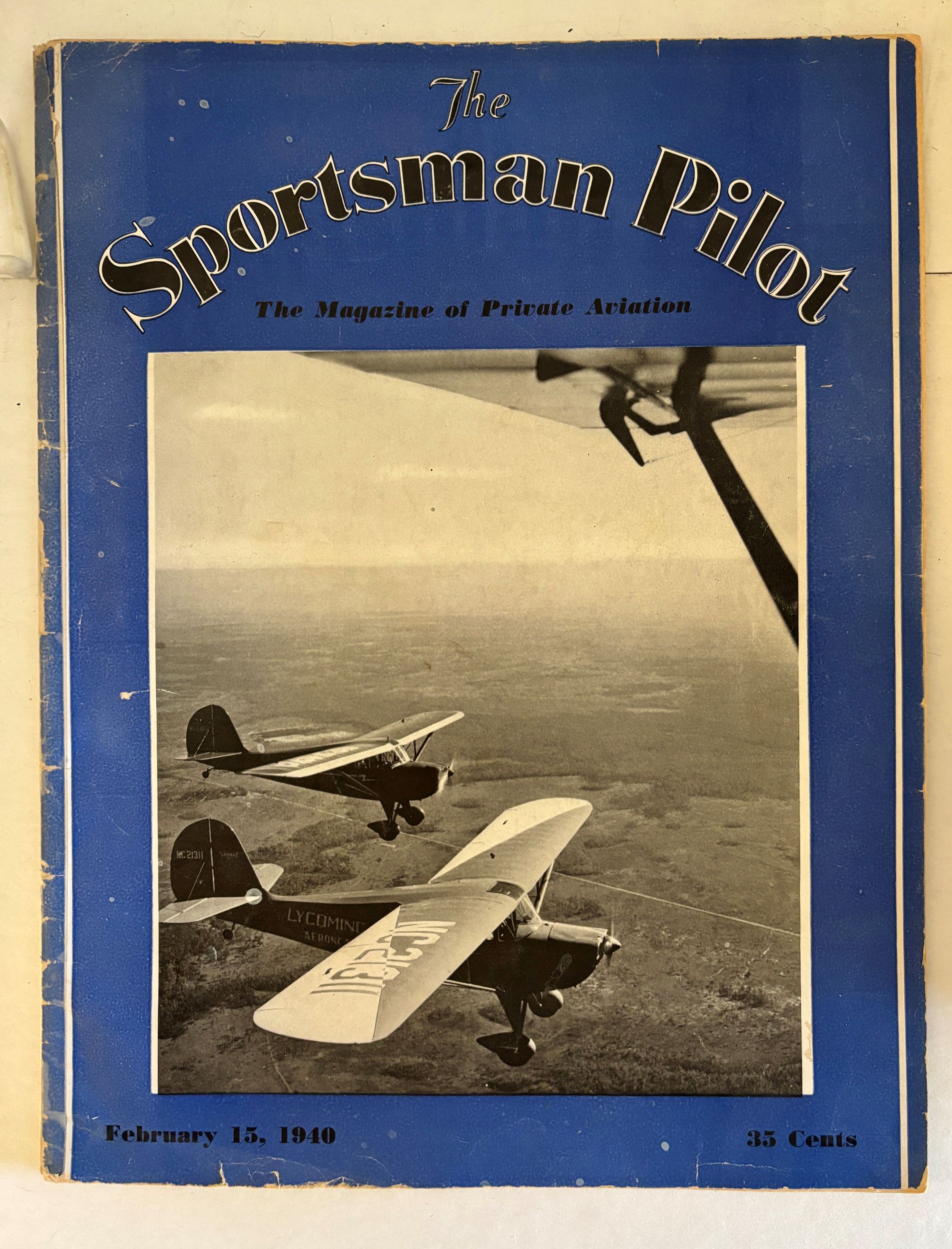 The Sportsman Pilot; February 15, 1940; Vol. 23, No. 2