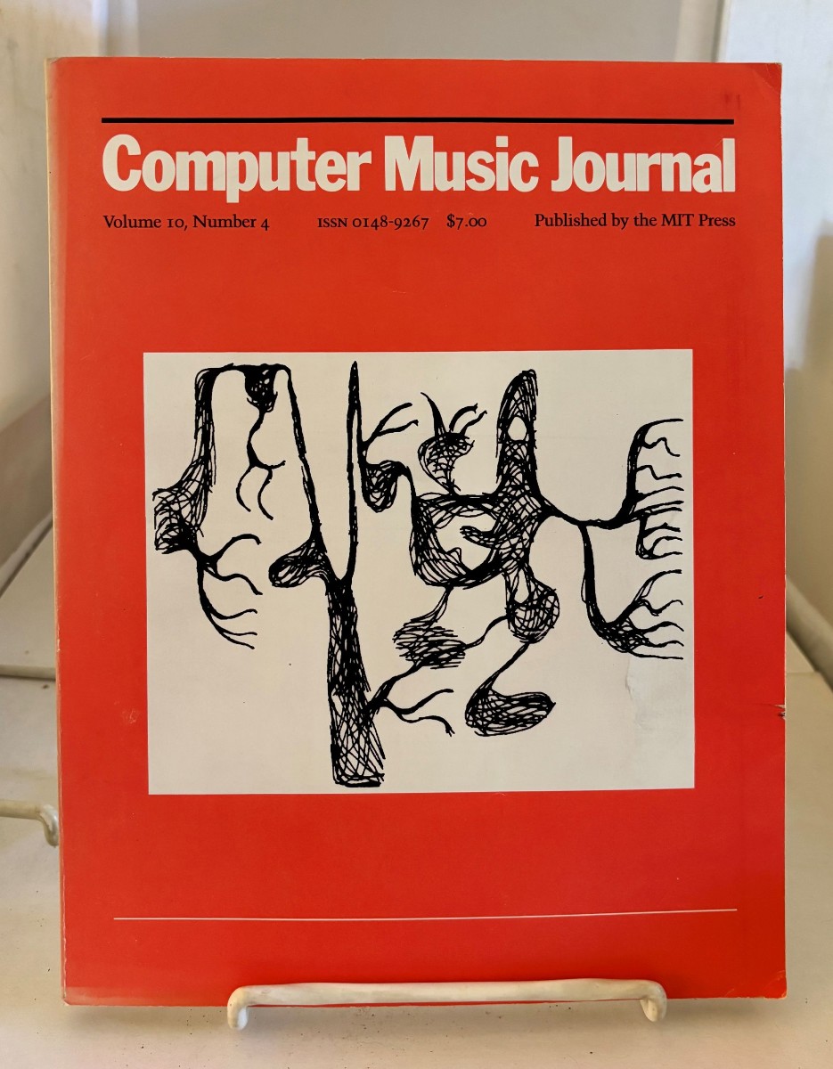 Image for Computer Music Journal; Winter 1986; Vol. 10, No. 4 Computer Music Journal; Winter 1986; Vol. 10, No. 4