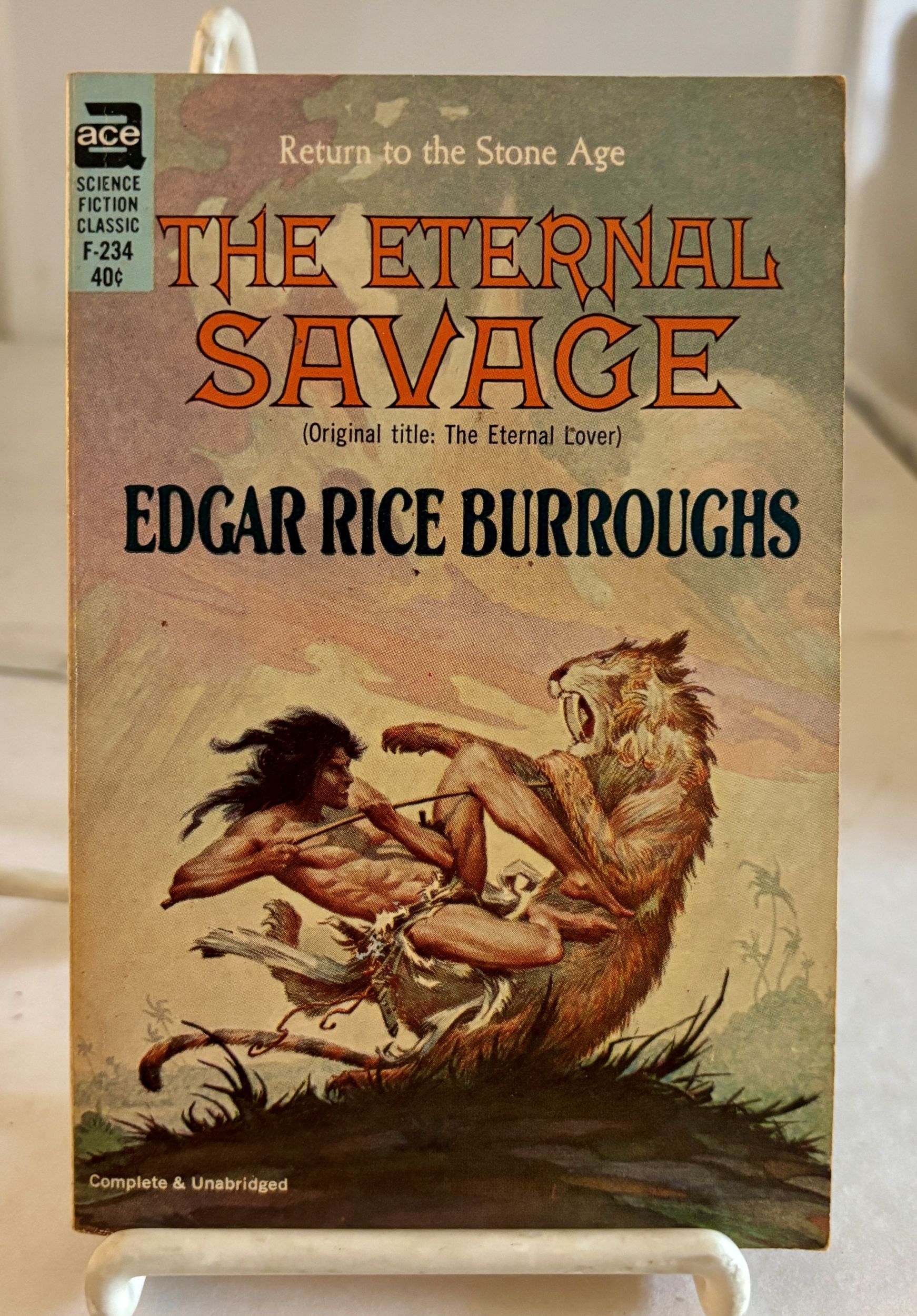 Image for The Eternal Savage; (Original Title: the Eternal Lover) The Eternal Savage; (Original Title: the Eternal Lover)