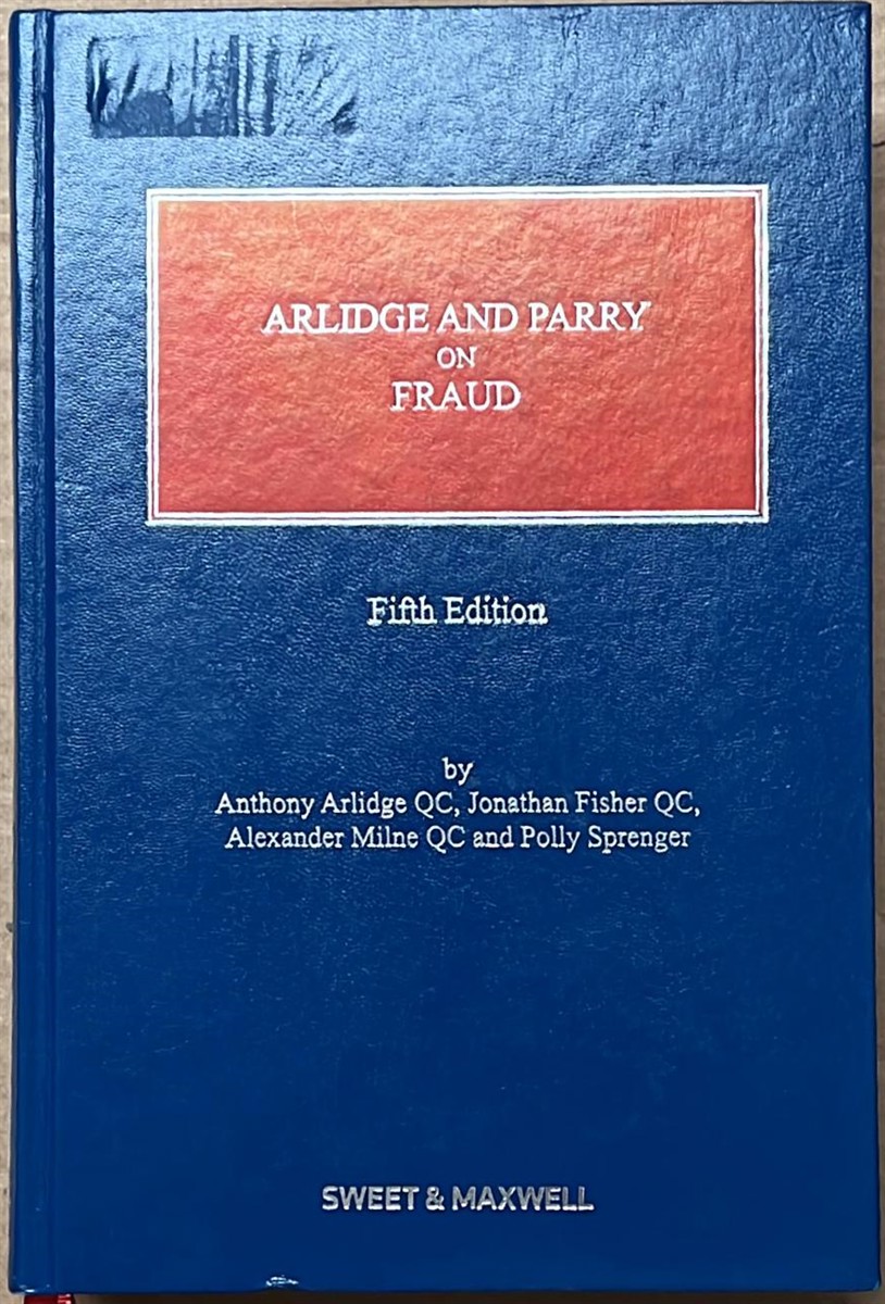 Arlidge and Parry on Fraud - Photo 1/1