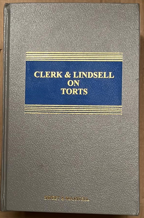 Clerk & Lindsell on Torts - Bild 1 von 1