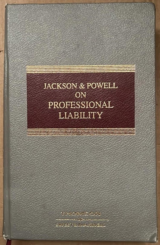 Jackson & Powell on Professional Liability - Picture 1 of 1