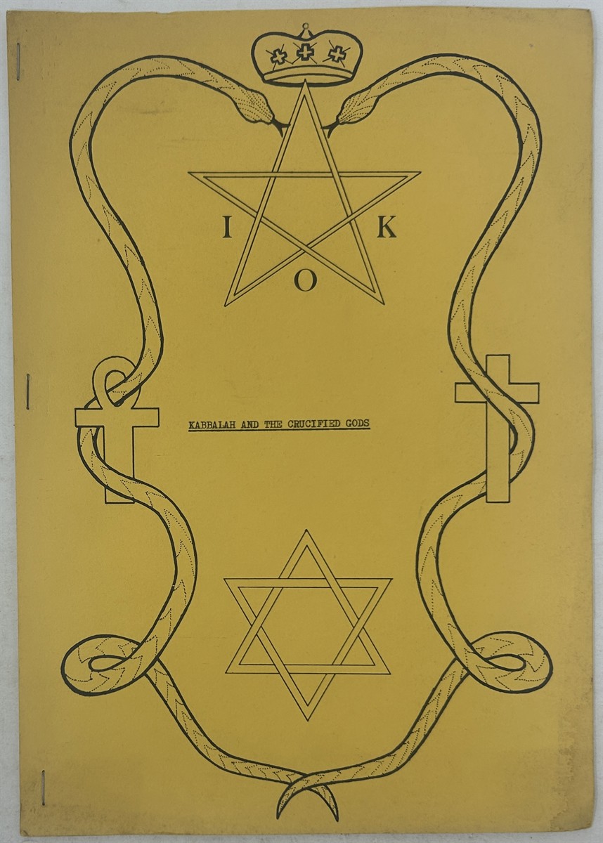 Sacrificial Gods on the Tree of Life Kabbalah and the Crucified Gods (Cover Title)