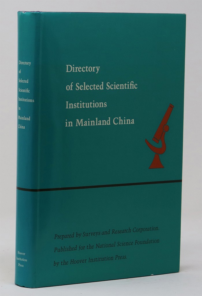 Image for Directory of Selected Scientific Institutions in Mainland China