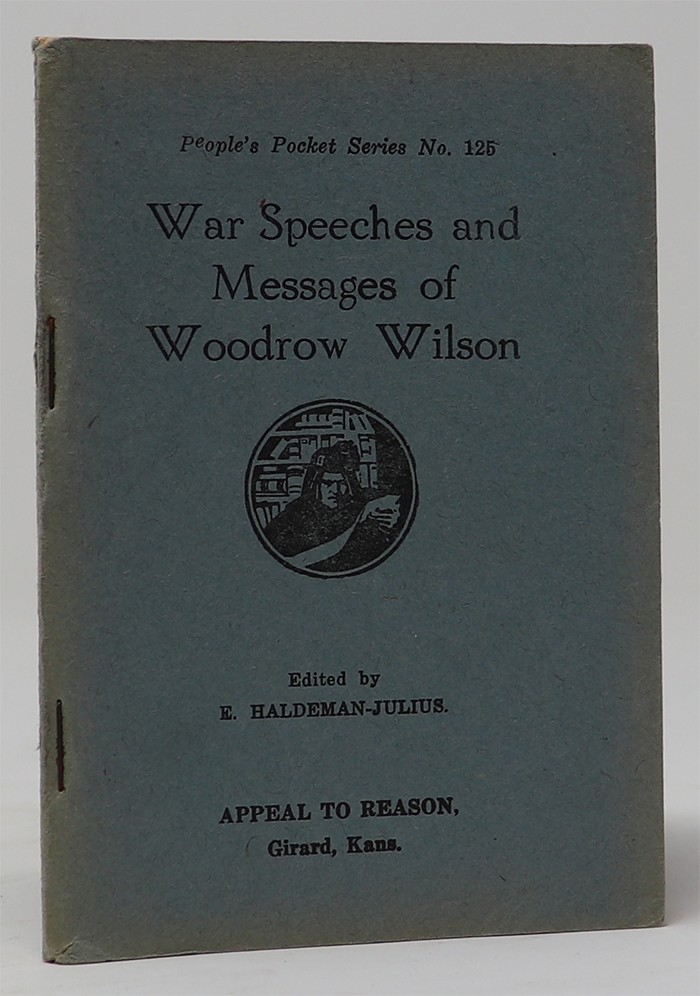 Image for War Speeches and Messages of Woodrow Wilson