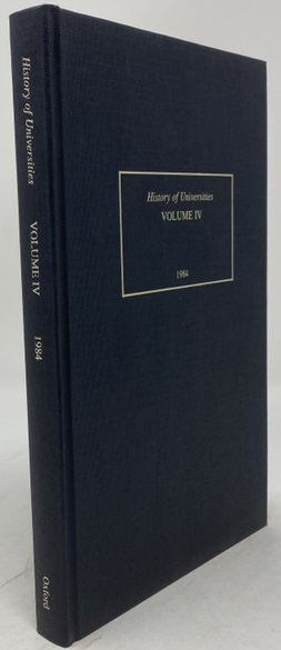 Image for History of Universities: Volume IV