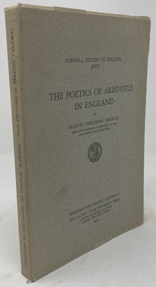 Image for The Poetics of Aristotle in England (Cornell Studies in English XVII)