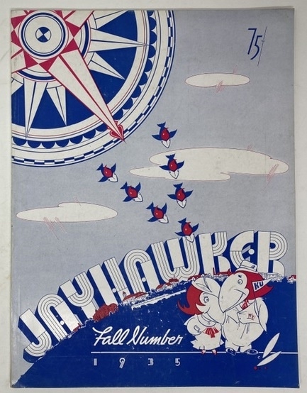 Image for The Jayhawker Magazine Volume 48, Number 1. Fall Number, 1935