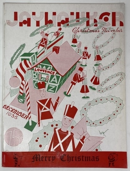 Image for The Jayhawker Magazine Volume 48, Number 2. Christmas Number, 1935