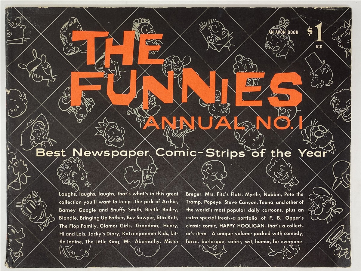 Image for The Funnies Annual No. 1 Best Newspaper Comic-Strips of the Year