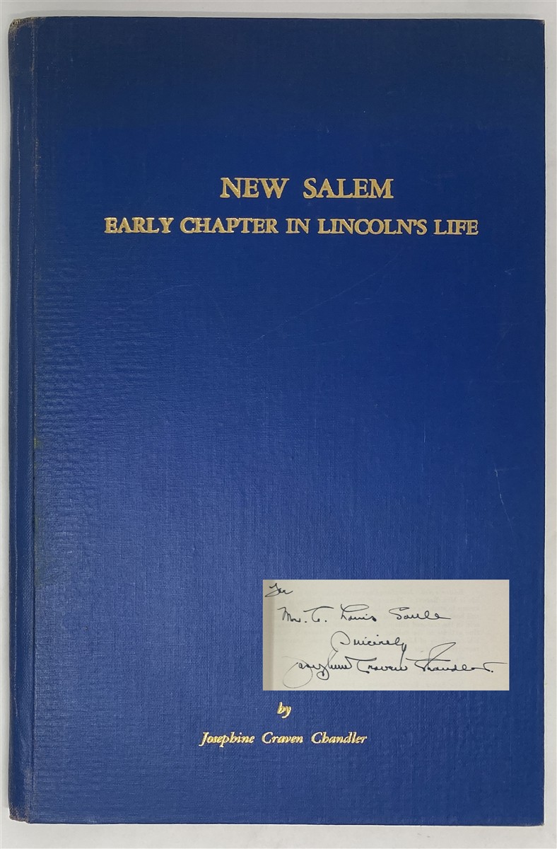 Image for New Salem: Early Chapter in Lincoln's Life
